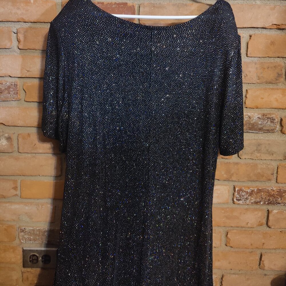Ladies Plus Size More Jazz Dress Sparkly